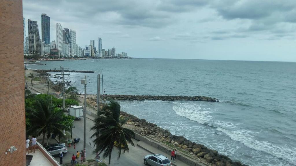 Apto En Cartagena Ed Puerto Azul Vista Al Mar Apartment ภายนอก รูปภาพ